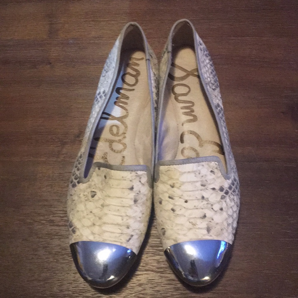 Sam Edelman Snake Skin Flats